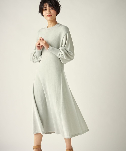 人気絶頂 ワンピース Musee パフスリーブニットワンピース Zozotown Paypayモール店 通販 Paypayモール 代引不可 Clinilab Net