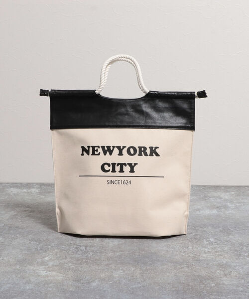 NOLLEY'S トートバッグ バッグ ◇【WEB限定】NEW YORK CITY TOTE