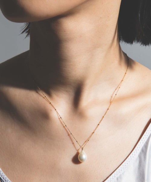 les bonbon（ルボンボン） ネックレス 「les bon bon」blanc necklace