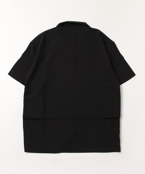 COMMON WARE シャツ ブラウス COMMONWARE:ポリエステルストレッチ 