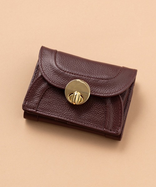 Hashibami（ハシバミ） 財布 「HASHIBAMI」ラウンドフォルム ミニ