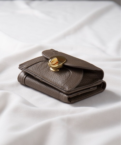 Hashibami（ハシバミ） 財布 「HASHIBAMI」ラウンドフォルム ミニ