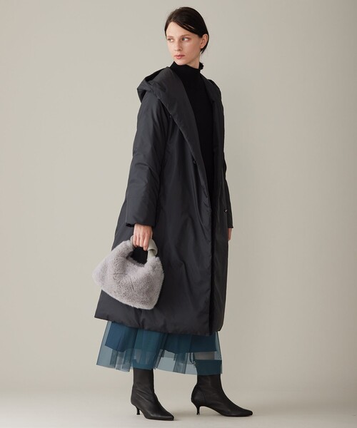 自由区（ジユウク） ダウンコート ダウンジャケット ADSシャンブレー