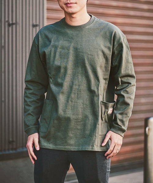 BIG MIKE（ビッグマイク） tシャツ BIG MIKE 10oz ダブルポケット