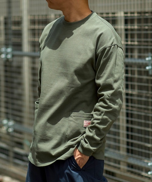 BIG MIKE（ビッグマイク） tシャツ BIG MIKE 10oz ダブルポケット