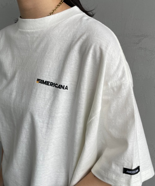 AMERICANA tシャツ Tシャツ 「Americana×JEANS FACTORY