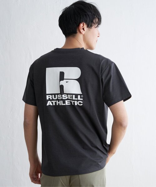 ikka tシャツ 「吸水速乾」RUSSELL ATHLETIC ラッセル