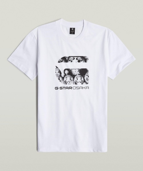 送料込★G-Star★Wash Ao Tシャツ Osaka T-Shirt | ホワイト | G-STAR® JP