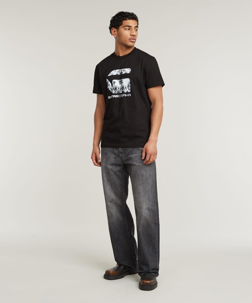 G-STAR RAW tシャツ OSAKA T-SHIRT/グラフィットロゴT/大阪