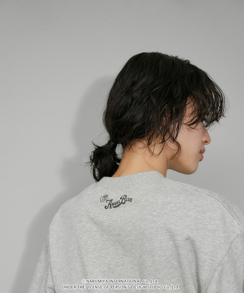 ADAM ET ROPE' トレーナー スウェット 「ANGEL BLUE×ADAM ROPE