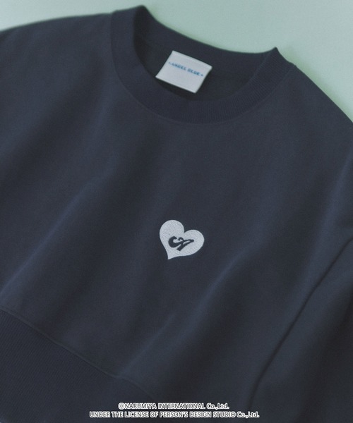 ADAM ET ROPE'（アダムエロペ） トレーナー スウェット 「ANGEL BLUE