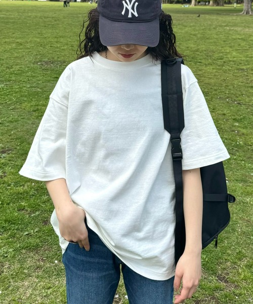 tシャツ ヘビーオンスオーバーサイズクルーネック半袖Tee「半袖スウェTee」 メンズ レディース | CIAOPANIC TYPY | 08
