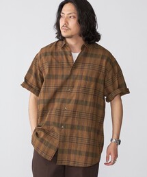 シャツ SHIPS: インド マドラスチェック レギュラーカラー ショートスリーブ シャツ メンズ｜ZOZOTOWN Yahoo!店