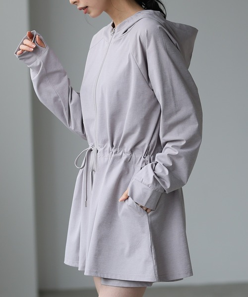 itto パーカー 「素早く乾いてさらっと快適！UVカット(UPF50