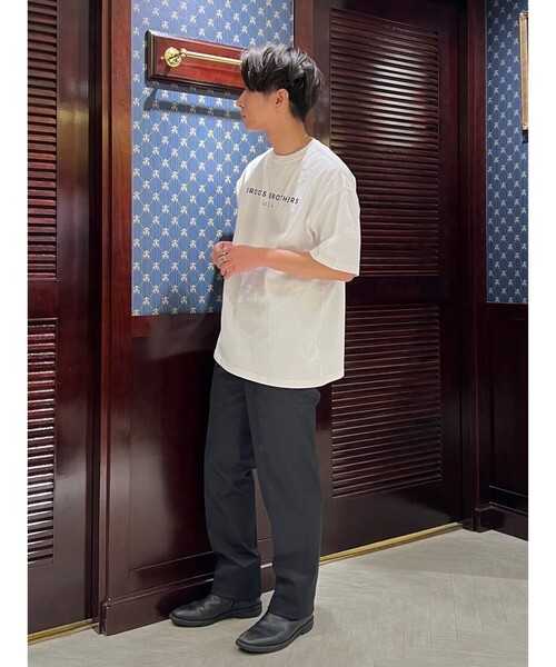 Brook ダックプリント Tシャツ S ネイビー