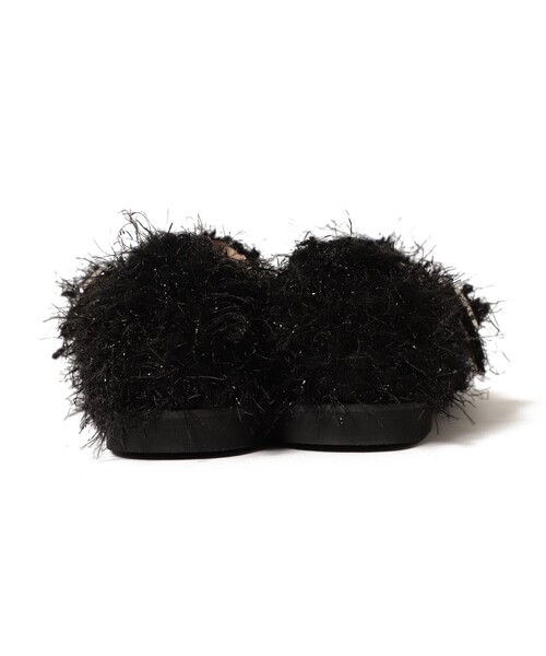 Ray BEAMS / ツイード バレエ シューズ レディース