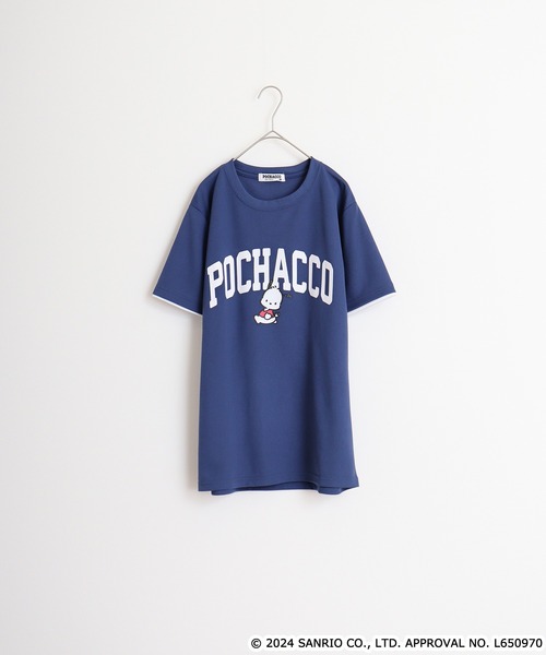 sanrio tシャツ サンリオキャラクターズ ハニカムメッシュ袖口
