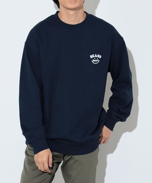 ビームス　黒　トレーナー　男女兼用 楽天市場】BEAMS BEAMS ロゴ スウェット ビームス メン トップス