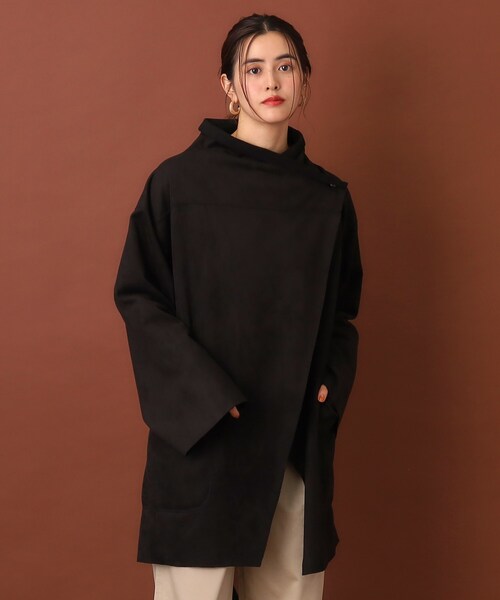 ドゥーズィエムクラス　CaRouseLamBRaノーカラーコート CaRouseLamBRa（ケラウズランブラ） ノーカラーコート コート