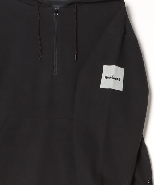 WILD THINGS（ワイルドシングス） パーカー ハーフジップフーディ