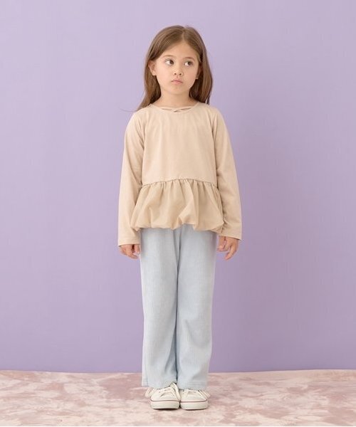 パンツ やみつきになる履き心地ニットコールパンツ キッズ 子供服