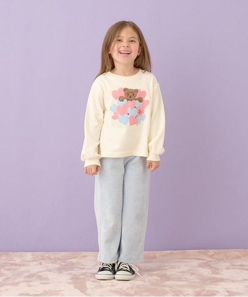 パンツ やみつきになる履き心地ニットコールパンツ キッズ 子供服