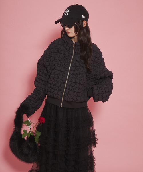 バッグ fysayuko WC ショルダーバッグ バッグ フェイクファーバッグ レディース