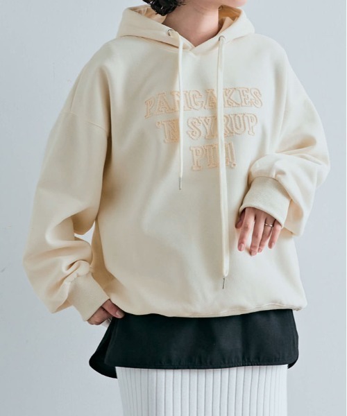 パーカー コットン スウェット ロゴ レディース : ZOZOTOWN Yahoo!店