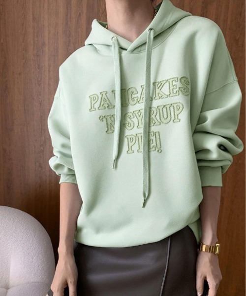 パーカー コットン スウェット ロゴ レディース : ZOZOTOWN Yahoo!店