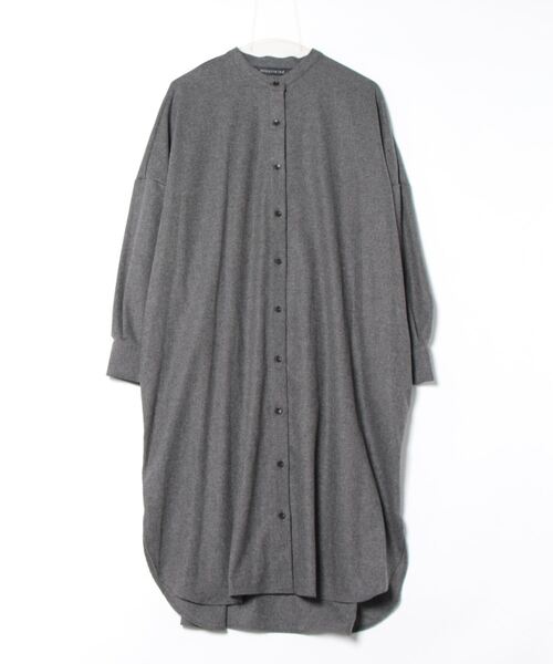 mizuiroind ワンピース mizuiro ind スタンドカラーシャツ