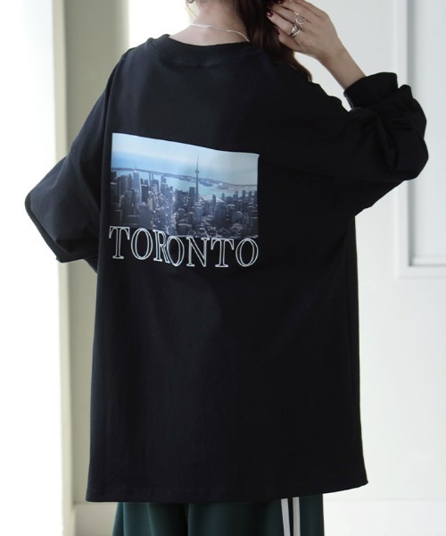 今期美品⭐︎ IN THE MARKET｜プリントカットソー　hughug Tシャツ・カットソー | ma28 ONLINE STORE