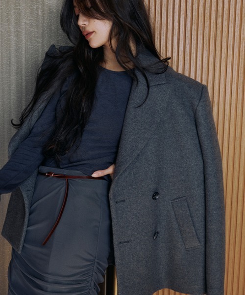 AMBIENT（アンビエント） ピーコート pコート メルトンPコート
