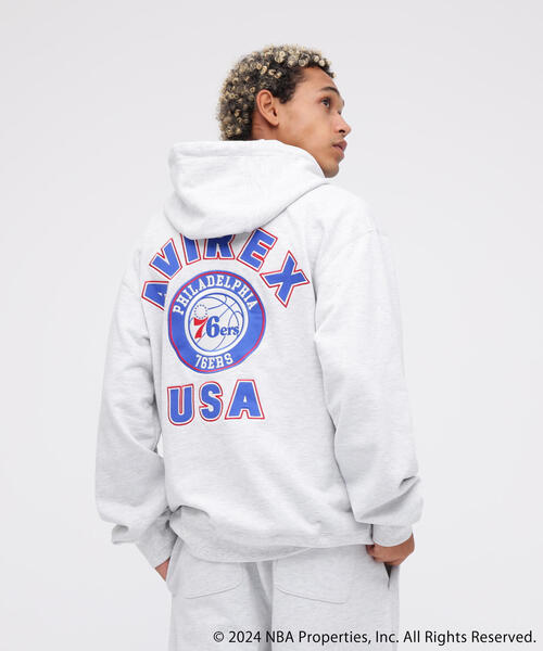 NBA パーカー 「AVIREX × NBA」HOODIE / フーディー