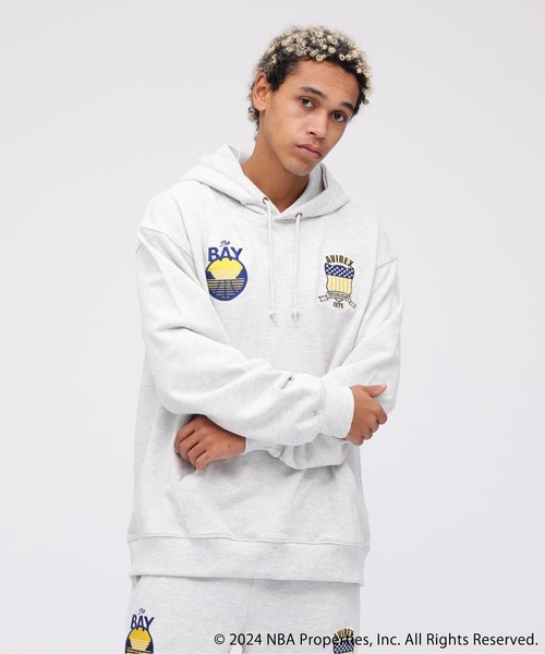 【AVIREX】AVIREX × NBA HOODIE 3色展開 要在庫確認 男女兼用 AVIREX × NBA》HOODIE / フーディー / アヴィレックス（パーカー