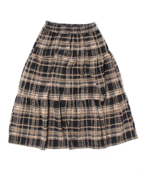 WEGO（ウィゴー） スカート WEGO/チェック3段ティアードスカート
