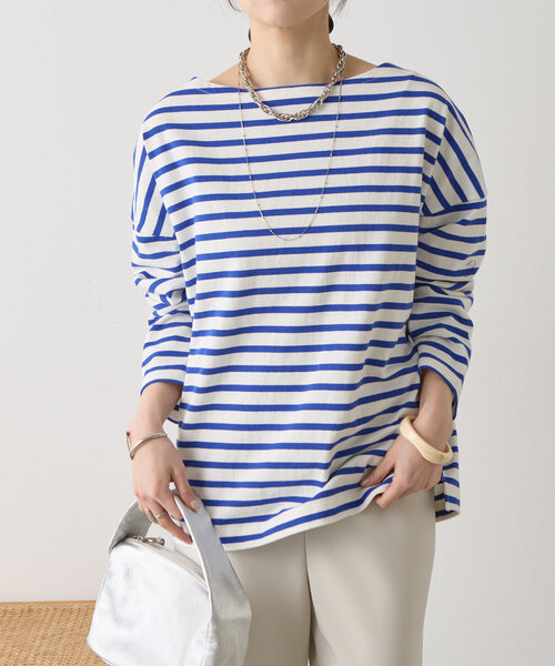 tシャツ 「新色登場」オーバーボーダーカットソー レディース