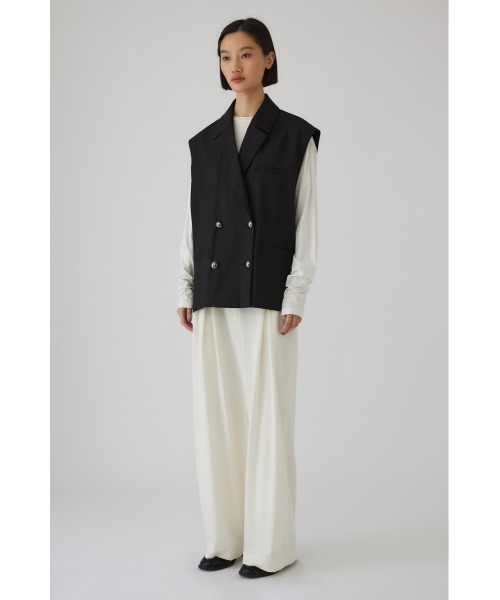RIM.ARK オリーブグリーン ベスト・ジレ RIM.ARK ベスト ジレ 入学式 入園式 Preppy style vest プレッピー