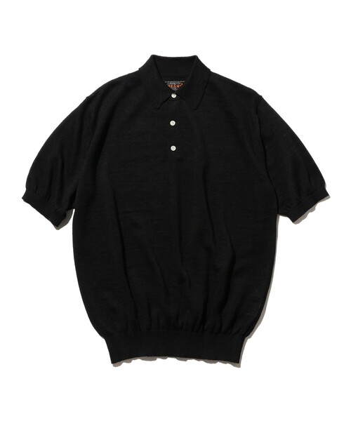 BEAMS+（ビームスプラス） ポロシャツ 半袖 Knit Polo Hemp メンズ