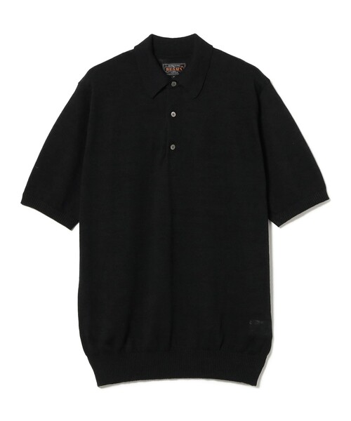 BEAMS+（ビームスプラス） ポロシャツ 半袖 Knit Polo Hemp メンズ