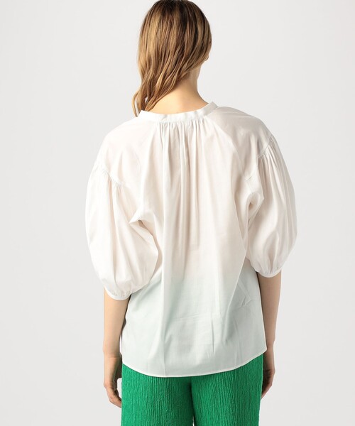 Ballsey 「BALLSEY」 半袖ブラウス 36 ライトブルー レディース