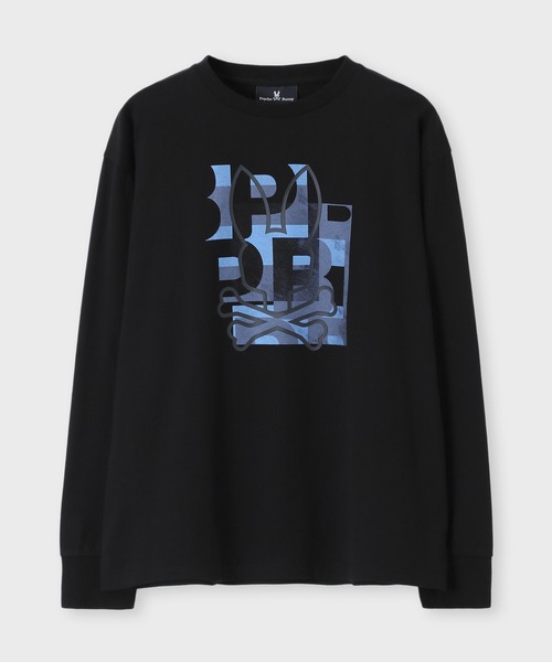 Psycho Bunny（サイコバニー） tシャツ モザイクアウトラインバニー