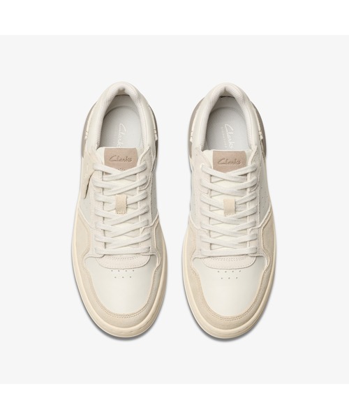 Clarks スニーカー Courtlite2 Lo / コートライト2ロー（オフ