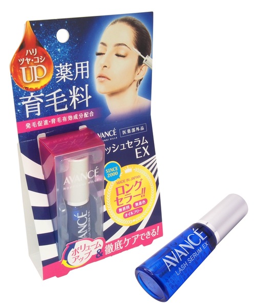 ハリウッド化粧品 まつ毛美容液 アイケア アヴァンセ ラッシュセラムEX