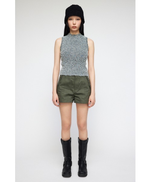 LAGUA GEM」 ショートパンツ SMALL チャコールグレー レディース