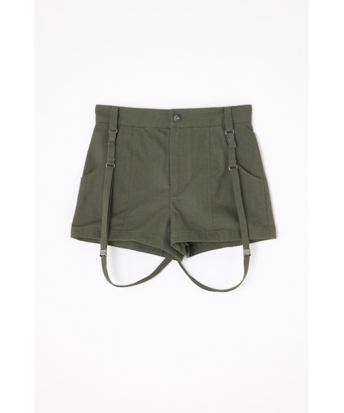 LAGUA GEM」 ショートパンツ SMALL チャコールグレー レディース