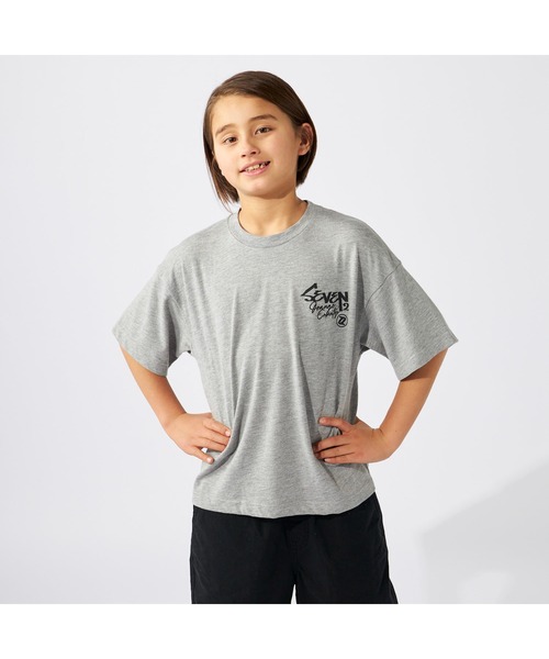 スペシャル価格　２点　s140cm tシャツ SEVEN2 tシャツ セブン2 半袖 Tシャツ バッグプリント 速乾