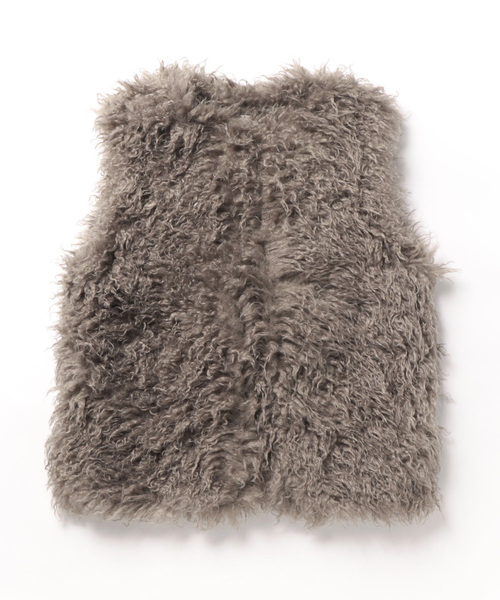 Ungrid（アングリッド） ベスト FREE ヘザーグレー レディース