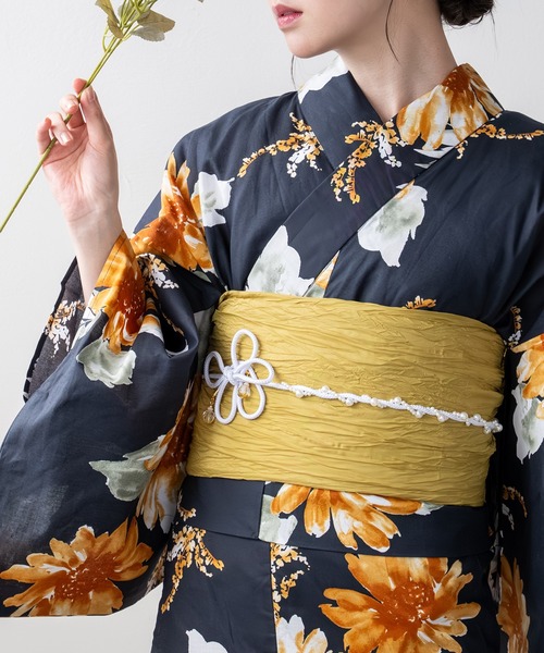 CELEN 「浴衣小物」パールつき飾り紐 帯飾り ベルト 単品 レディース