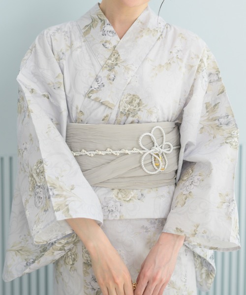 CELEN 「浴衣小物」パールつき飾り紐 帯飾り ベルト 単品 レディース