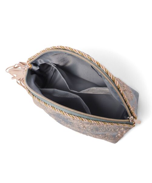 Francfranc（フランフラン） ポーチ ゴールドマチエール ポーチ S